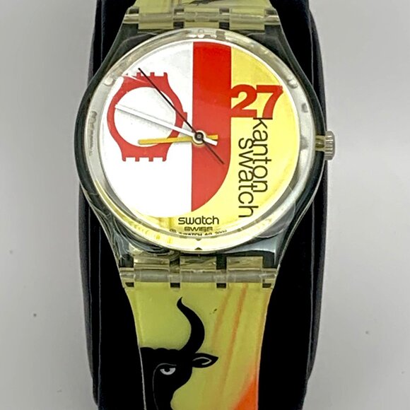 Limited Edition Designer Swatch Collection of 4 "27 Canton" Watches GZ172 GZ173 - Picture 2 of 13